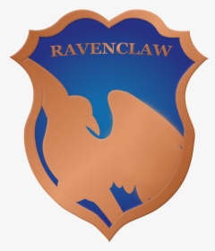 Clip Art Royalty Free Ravenclaw Crest By Rainbowrenly - Ravenclaw In Transparent Background, HD Png Download, Free Download