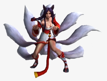 League Of Legends Ahri Png - Ahri League Of Legends In Game, Transparent Png, Free Download