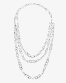 Move High Jewelry Addiction 3 Rows Necklace - Messika High Jewellery, HD Png Download, Free Download