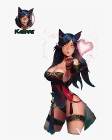 Ahri League Of Legends Render, HD Png Download, Free Download