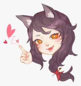 #ahri #lol #leagueoflegends #ahri Lol #ahri Lol - Cartoon, HD Png Download, Free Download