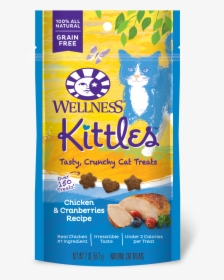 Chicken & Cranberry - Wellness Kittles Chicken And Cranberries, HD Png Download, Free Download
