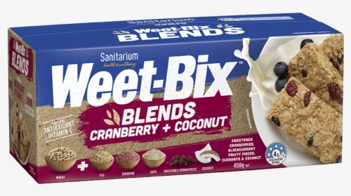 Weet Bix Blends Cranberry Coconut, HD Png Download, Free Download