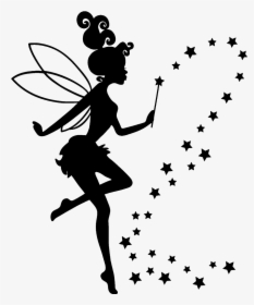 #fairy #fairies #wings #silhouette - Fairies With Wings, HD Png Download, Free Download