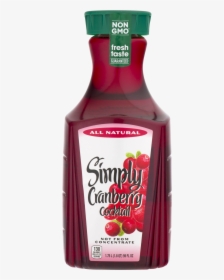 Simply Cranberry Juice, HD Png Download, Free Download