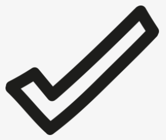 Tick - Hand Drawn Check Mark Png, Transparent Png, Free Download