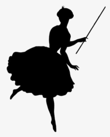 Ballerina Fairy Png Transparent Images - Silhouette, Png Download, Free Download