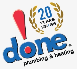 Done Plumbing & Heating - Graphic Design, HD Png Download, Free Download