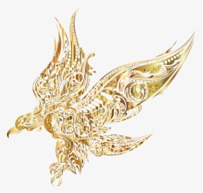 Abstract Eagle Gold - Logo Elang Emas Png, Transparent Png, Free Download
