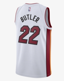 Jimmy Butler Nike Miami Heat Association White Swingman - Miami Heat Jersey Nike Jimmy Butler, HD Png Download, Free Download
