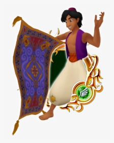 Aladdin & Magic Carpet - Tsum Tsum Sora And Riku, HD Png Download, Free Download