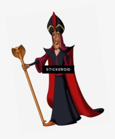Jafar Aladdin Cartoons Disney - Aladdin Jafar Transparent, HD Png Download, Free Download