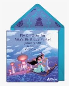 Aladdin Invitations, HD Png Download, Free Download
