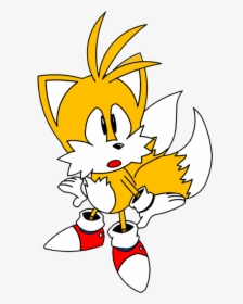 Sonic Mania Adventures Knuckles , Png Download - Draw Tails From Sonic Mania, Transparent Png, Free Download