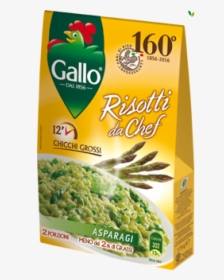 Gallo- Asparagus Risotto - Riso Gallo, HD Png Download, Free Download