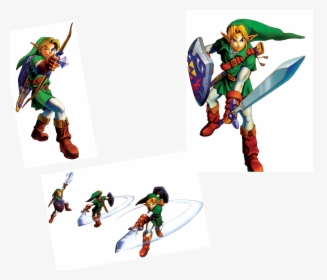 Free Graphic Design Software - Link Zelda Ocarina Of Time, HD Png Download, Free Download