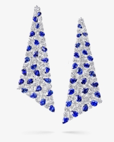 Graff High Jewellery Sapphire And Diamond Triangle - Sapphire Jewellery, HD Png Download, Free Download