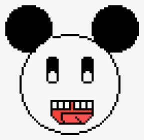 Mickey Mouse - Cartoon - Cool Circle Pixel Art, HD Png Download, Free Download
