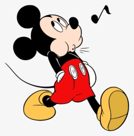 Mickey Mouse Whistling, HD Png Download, Free Download