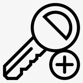 Add Key Icon - Single Sign On Icon, HD Png Download, Free Download
