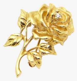 Flowers In Gold, Screen - Golden Diamond Png, Transparent Png, Free Download