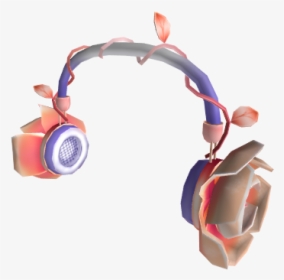 Rose Gold Rose Headphones - Cable, HD Png Download, Free Download