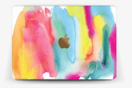 Color Explosion Skin Macbook 12” - Watercolor Paint, HD Png Download, Free Download