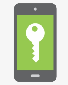 Color Yicon Mobile Key - Mobile Key Icon Png, Transparent Png, Free Download