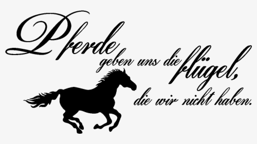 Stickers Muraux Citations - Running Horse Png, Transparent Png, Free Download