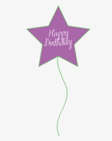 Birthday Purple And Green Balloons, HD Png Download, Free Download