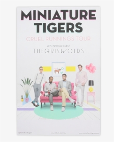 Cruel Runnings Poster - Miniature Tigers, HD Png Download, Free Download