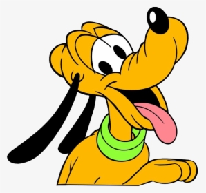 Pluto Png - Cartoon Character With Tongue Out, Transparent Png, Free Download