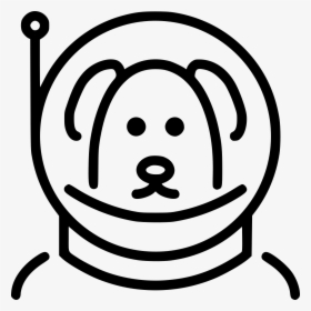 Dog Astronaut Svg Png Icon Free Download - Dog Astronaut Svg, Transparent Png, Free Download