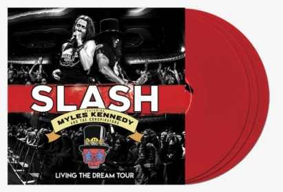 Living The Dream Tour Red 3lp - Slash Feat Myles Kennedy Living The Dream Tour, HD Png Download, Free Download
