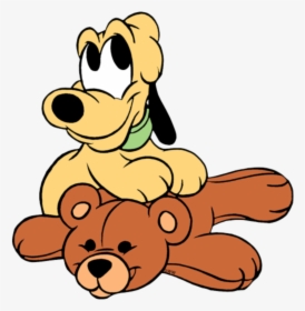 Disney Pluto Clipart Baby Pluto Disney Bebe Hd Png Download Kindpng