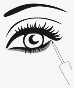 Made In Switzerland - Eyes With Lashes Clipart, HD Png Download, Free Download