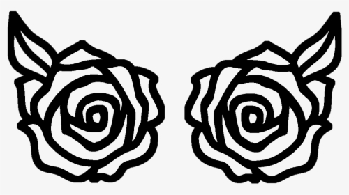 Drawing Photoshop Rose - Rose Pattern For Cricut, HD Png Download, Free Download