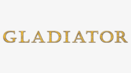 Gladiator Text In Png, Transparent Png, Free Download