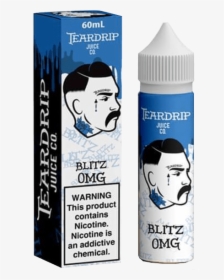 Teardrip Blitz E-liquid - Teardrop E Juice, HD Png Download, Free Download