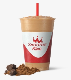 Sk Fitness Gladiator Chocolate With Ingredients - Smoothie King Strawberry Hulk, HD Png Download, Free Download