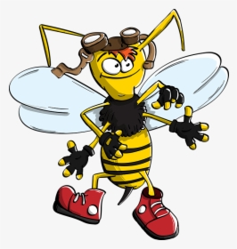 Bumblebee, Wasp, Bee, Hornet, Insect, Cartoon - Wasp, HD Png Download, Free Download