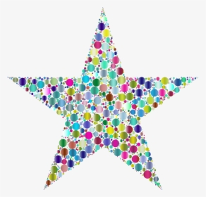 Star Colorful Transparent, HD Png Download, Free Download