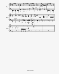 Jabba The Hutt Sheet Music Composed By Schmoyoho Arranged - Piano, HD Png Download, Free Download