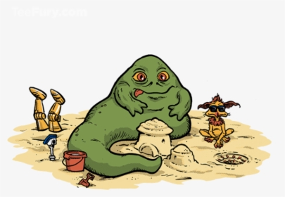 Beach Hutt Jabba , Png Download - Cartoon, Transparent Png, Free Download