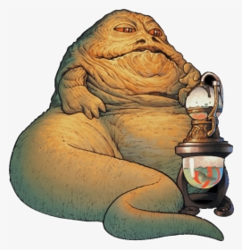 Jabba The Hutt With A Hooka Full Of Apa Goodness - Star Wars Character Jabba, HD Png Download, Free Download