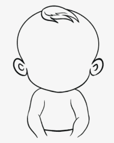 Teardrop Drawing Draw - Baby Easy To Draw, HD Png Download, Free Download