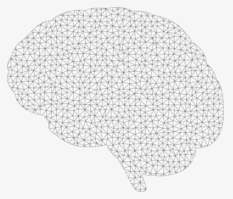 Polygonal Wireframe Brain Clip Arts - Brain Mazes, HD Png Download, Free Download