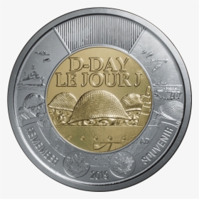 D Day Coin Canadian Mint, HD Png Download, Free Download