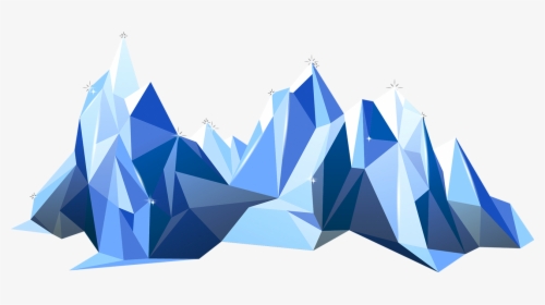 Image Library Mountain Geometry Landscape Iceberg Transprent - Iceberg Vector Png Transparente, Png Download, Free Download