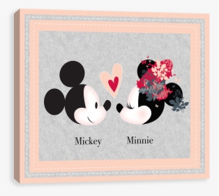 Mickey And Minnie Heads - Picture Frame, HD Png Download, Free Download